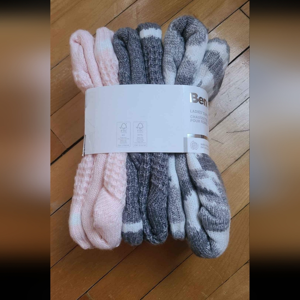 Bench - 3 Pairs Ladies’ Slipper Sock